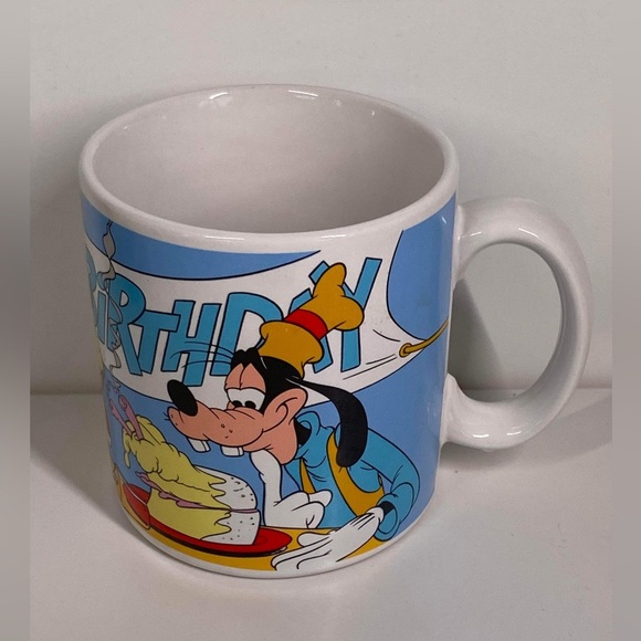 Vintage Disney Mickey Mouse and Pals Applause Mug Happy Birthday - Picture 3 of 4